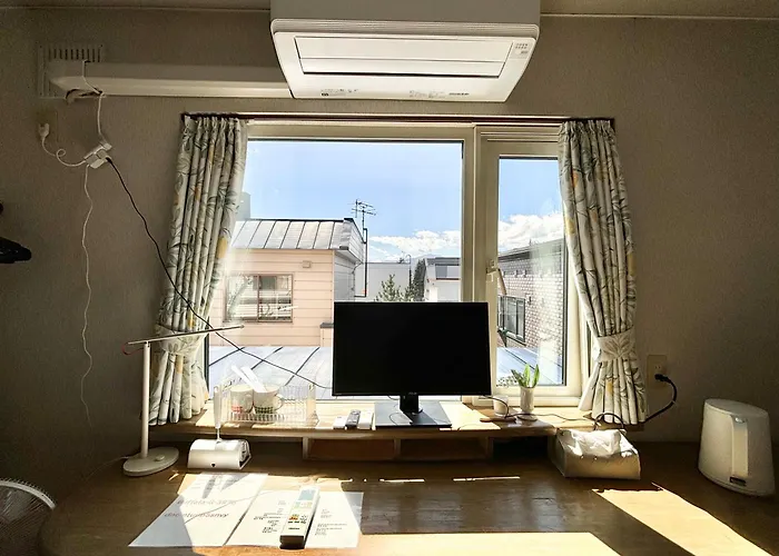 Sharehouse新琴似,駐車無料要予約,車で最寄り駅お迎え可能要予約,麻生駅バス直通